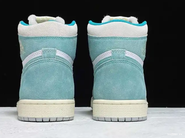 Rep Kickmax Jordan Retro Turbo Green High Air 1 555088-311 OG 0418